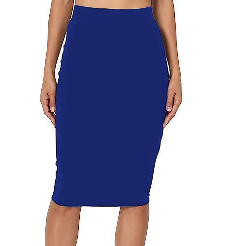 Eleganter Bleistiftrock mit hoher Taille
